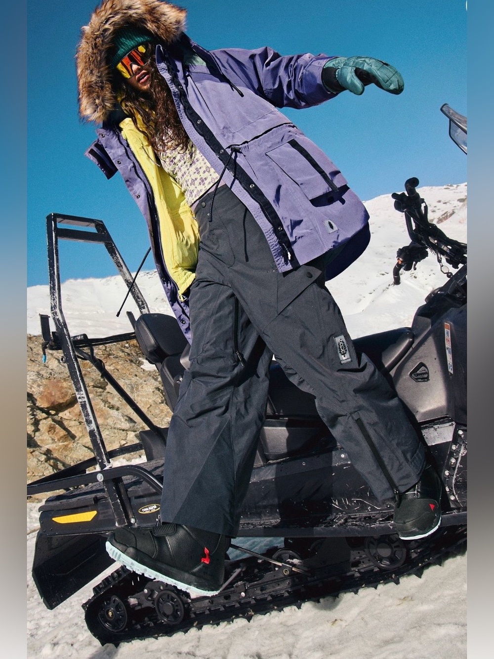 Free People Peak To Peak Ski Pants size M NWOT